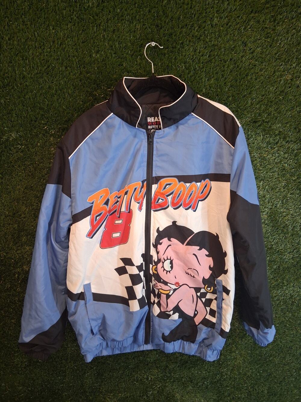 Reason Clothing Betty Boop Racing Jacket